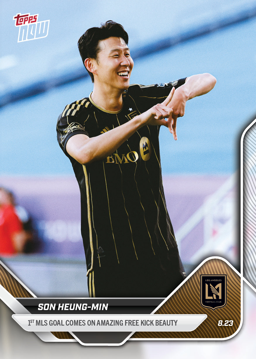 Son Heung-Min - 2025 MLS Topps NOW® - Card 80 - LOOK FOR AUTOS - PR: 3531