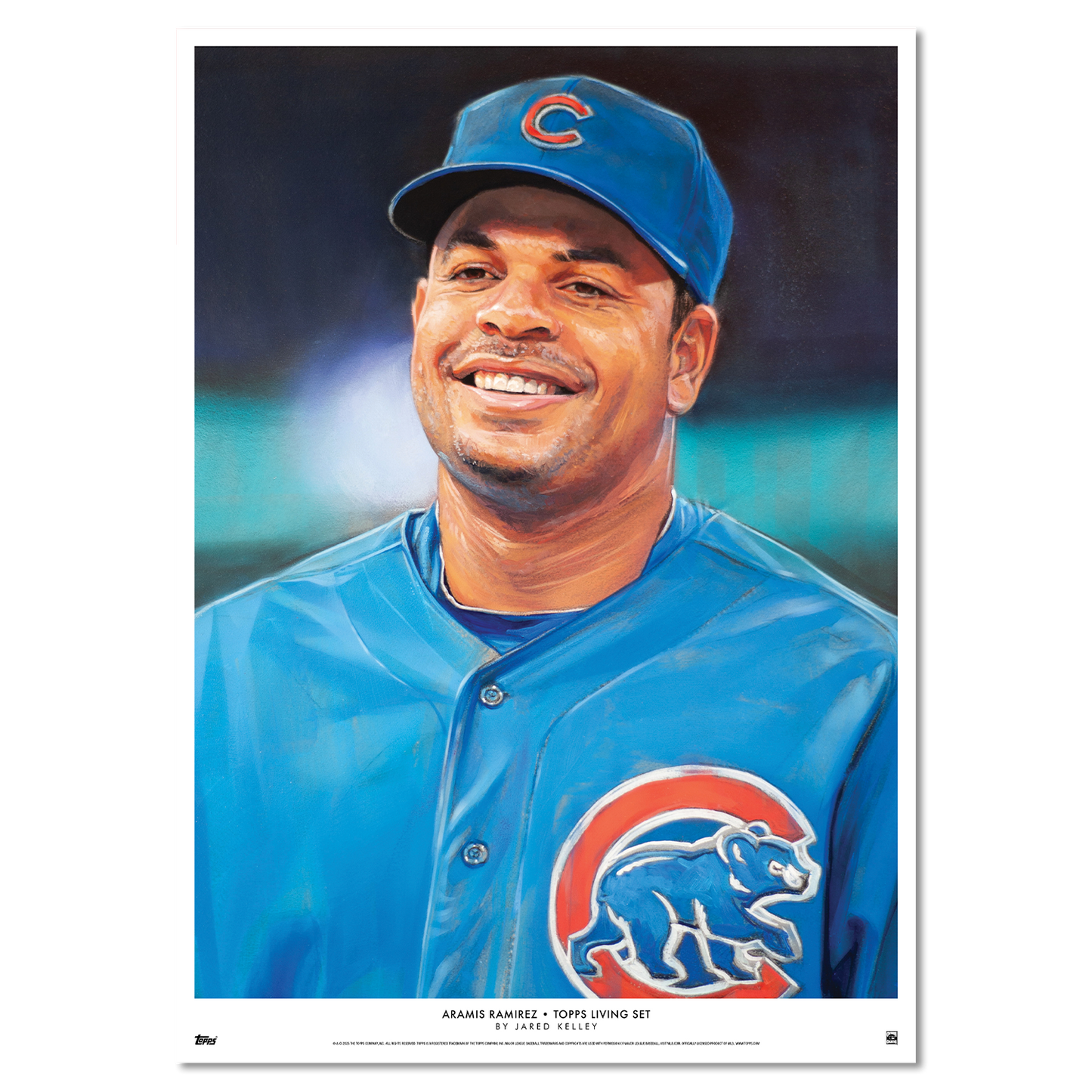 Topps Living Set Fine Art Print #826 - Aramis Ramirez