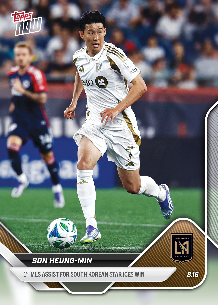 Son Heung-Min - 2025 MLS Topps NOW® - Card 77 - PR: 1192