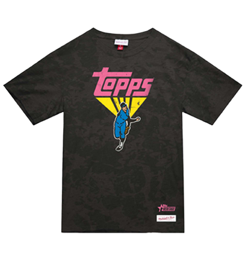 Topps Heritage Black Mineral Wash Tee