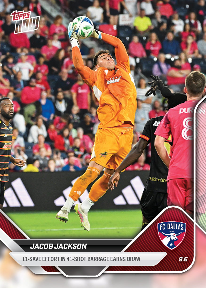 Jacob Jackson - 2025 MLS Topps NOW® - Card 88 - PR: 122