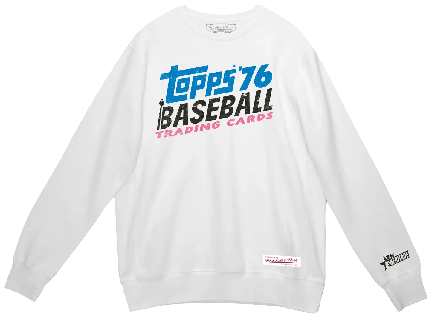 Topps Heritage White Baseball 76 Trading Cards Crewneck