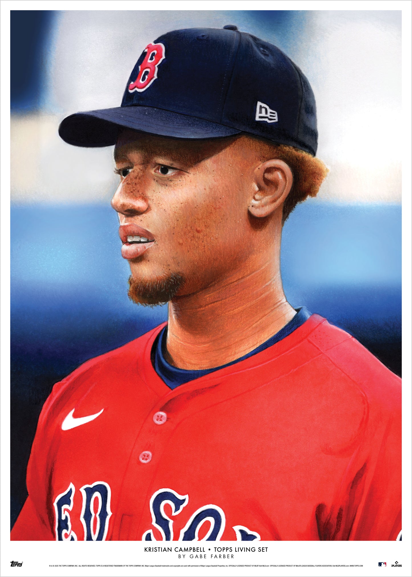 Topps Living Set Fine Art Print #859 - Kristian Campbell