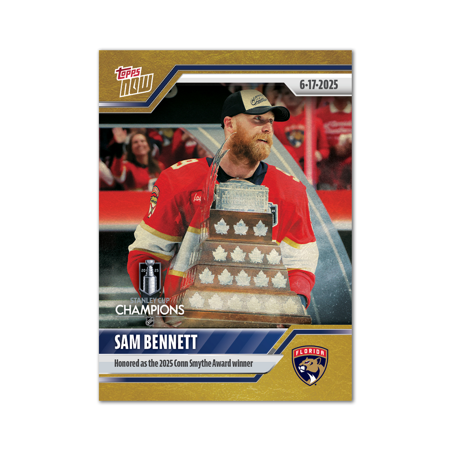 Sam Bennett - 2024-25 NHL Topps NOW® - Sticker # 208 Pack - PR: 625