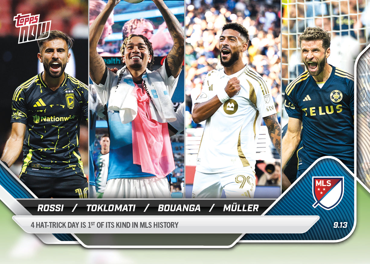 Denis Bouanga - 2025 MLS Topps NOW® - Card 92 - PR: 205