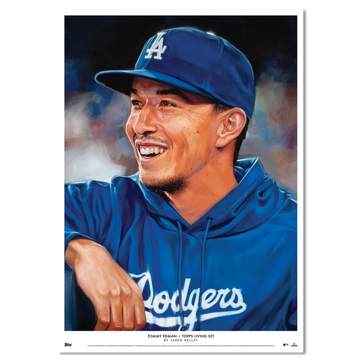 Topps Living Set Fine Art Print #844 - Tommy Edman