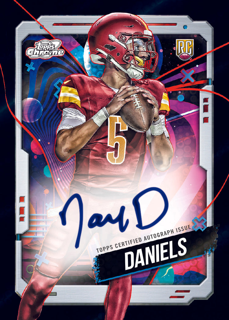 2024 Topps Chrome® Cosmic Football - Hobby Box