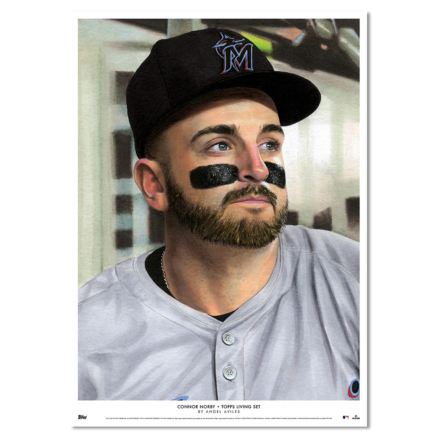 Topps Living Set Fine Art Print #834 - Connor Norby