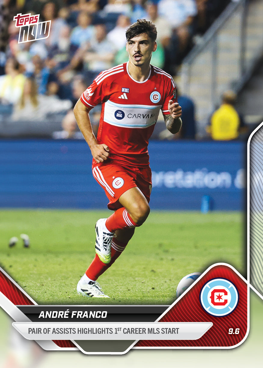 André Franco - 2025 MLS Topps NOW® - Card 87 - PR: 155