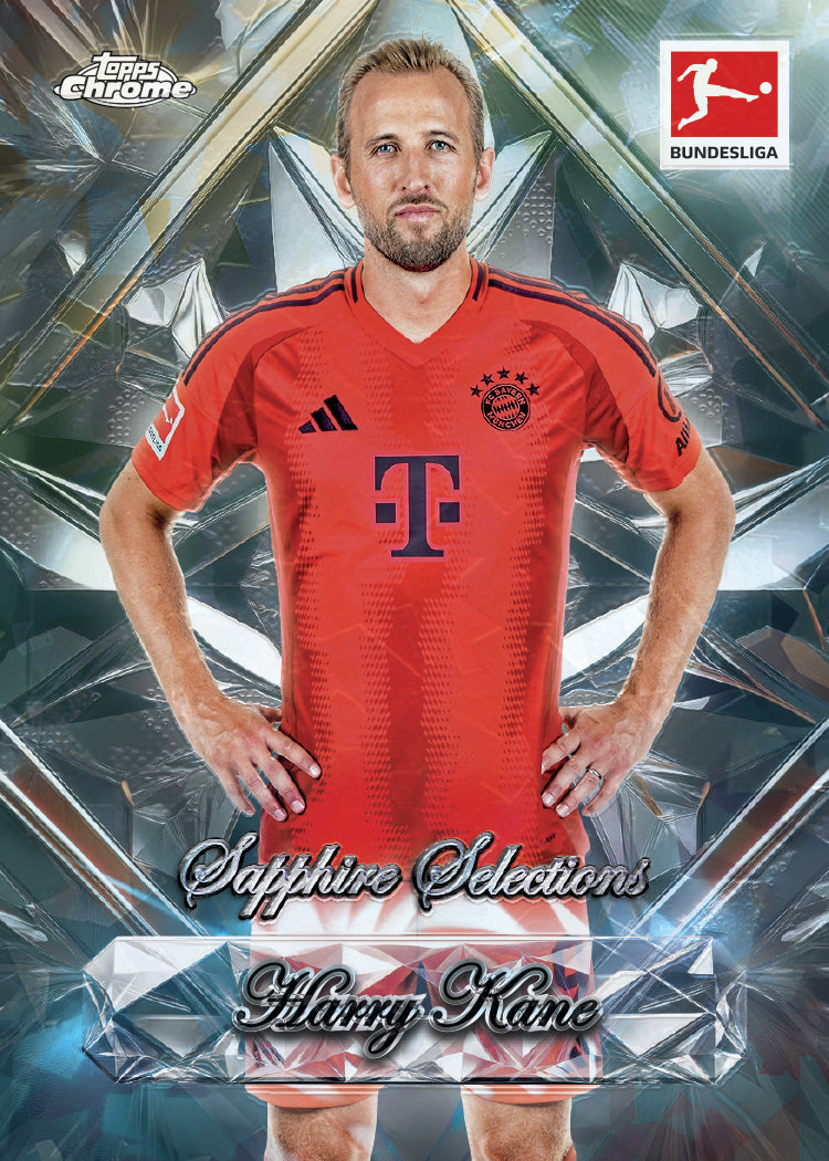2025 Topps Chrome® Sapphire Bundesliga - Hobby Box