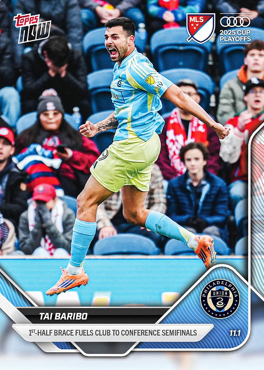 Tai Baribo - 2025 MLS Topps NOW® - Card 125