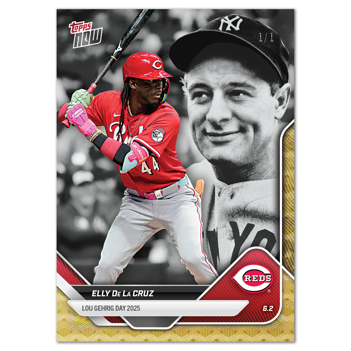 2025 Topps NOW Lou Gehrig Day Complete Set - presented by Sarah Langs of MLB - PR: 4188