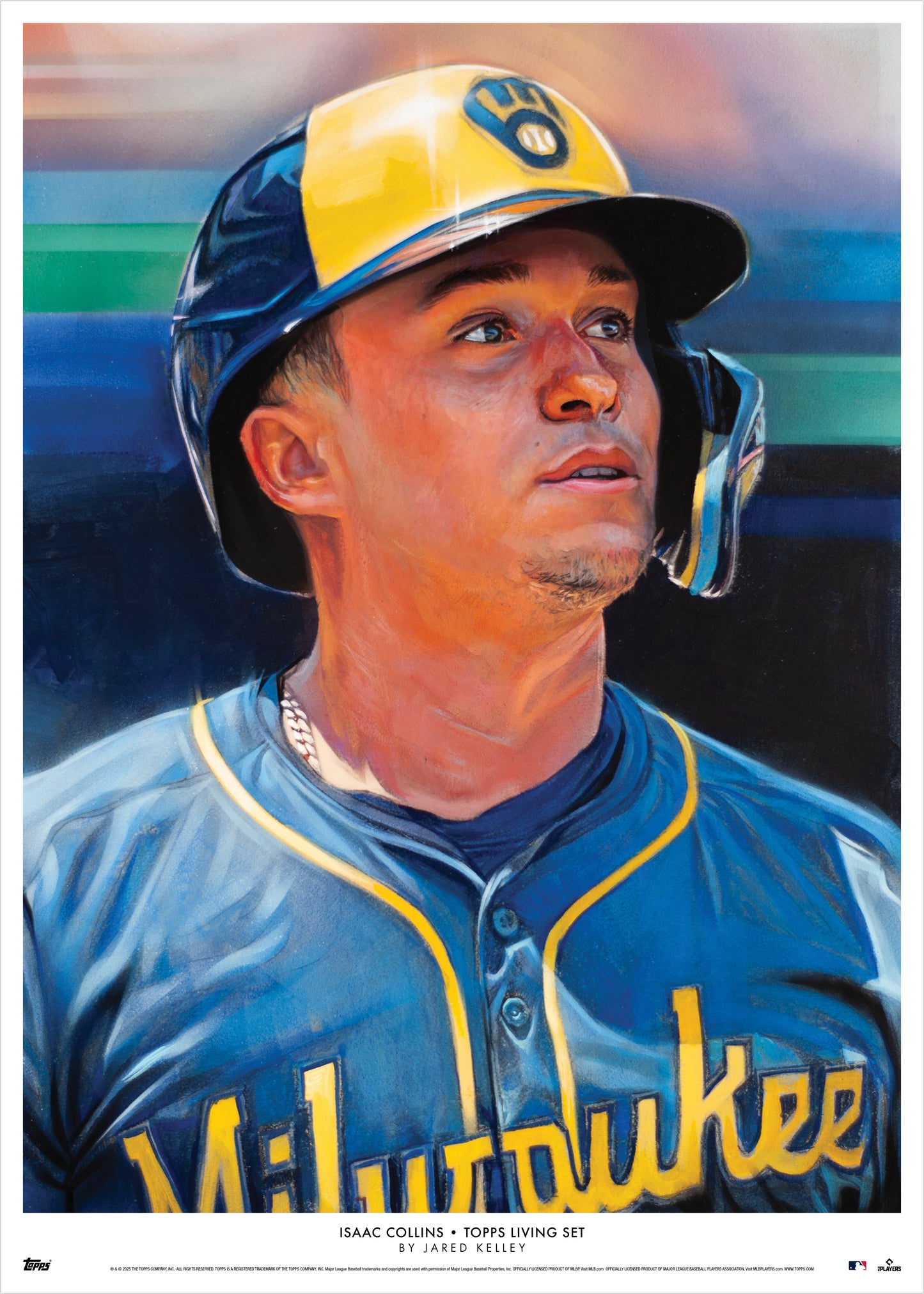 Topps Living Set Fine Art Print #867 - Isaac Collins