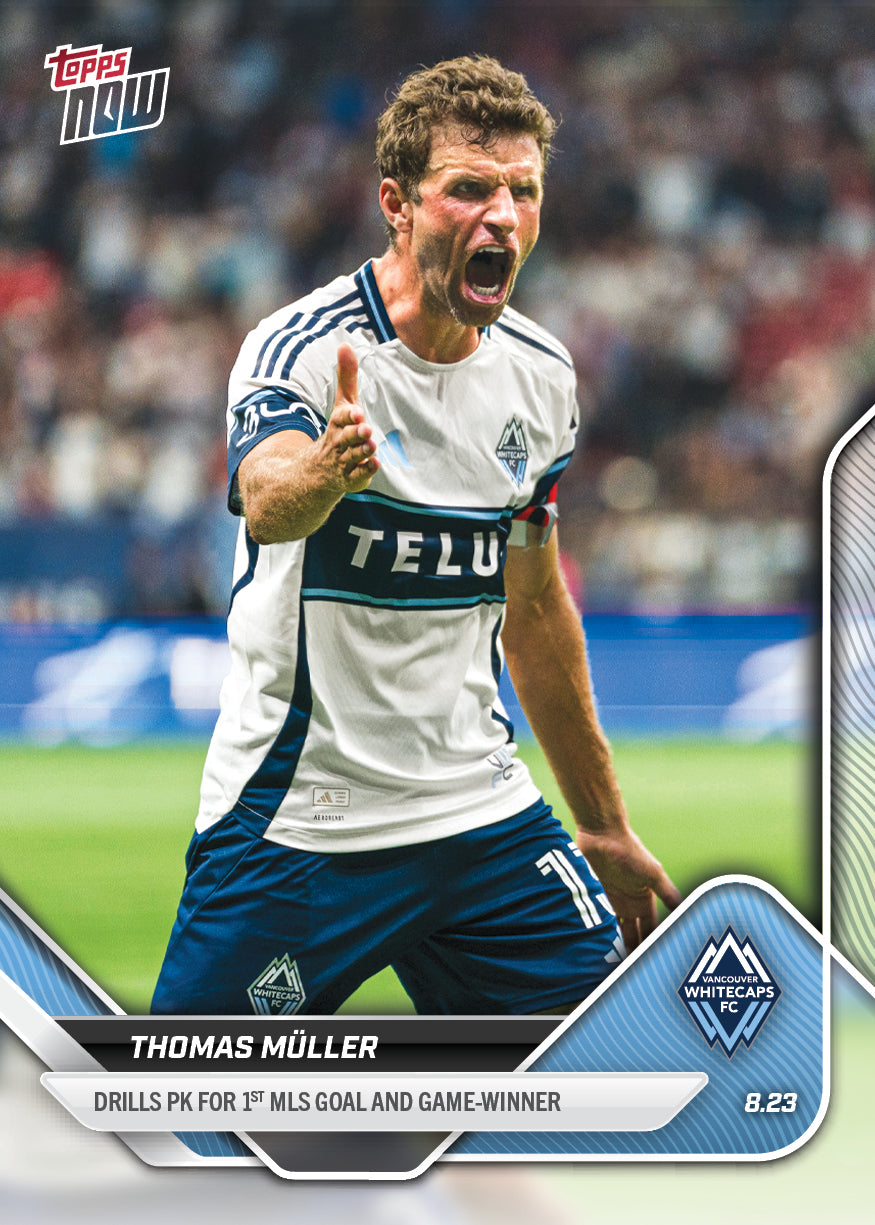 Thomas Müller - 2025 MLS Topps NOW® - Card 81 - PR: 653