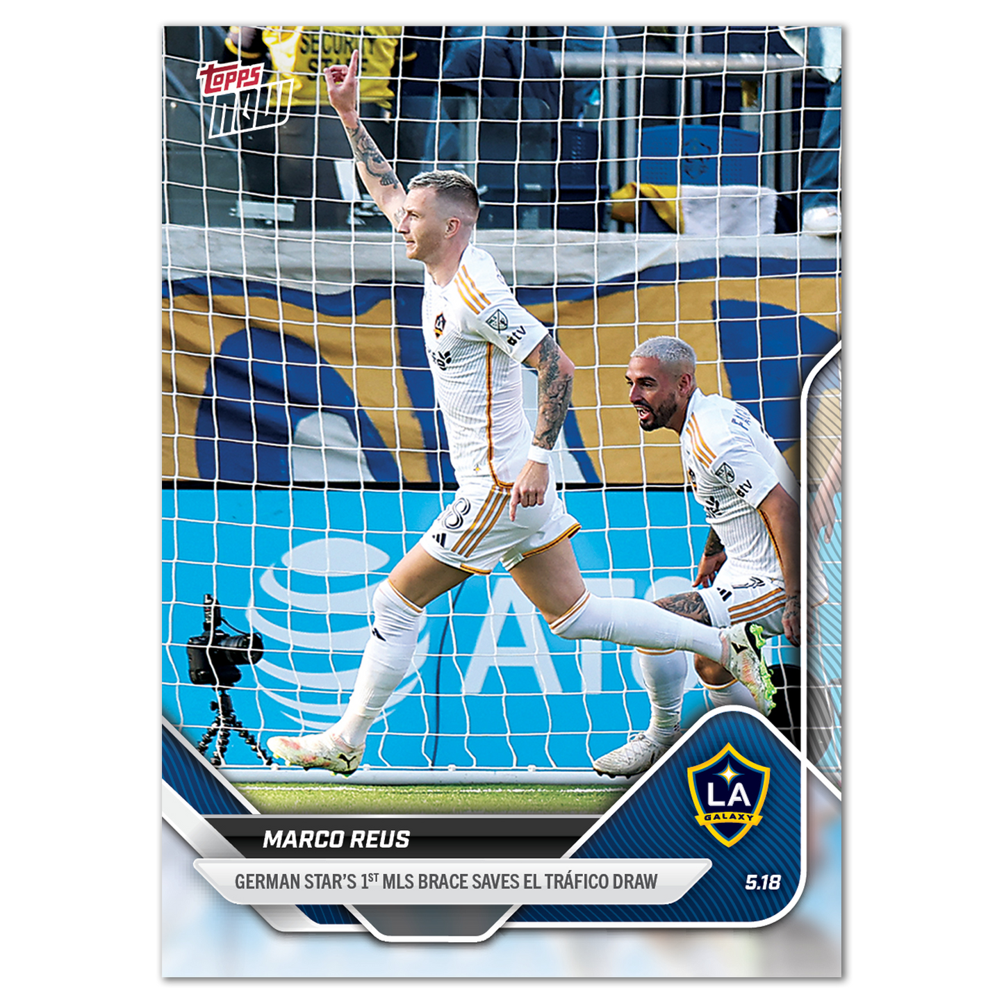 Marco Reus - 2025 MLS Topps NOW® - Card 44 - PR: 235