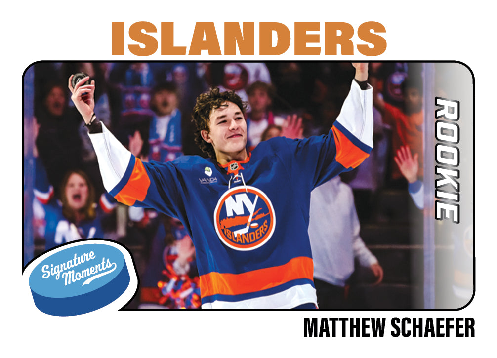 Matthew Schaefer - 2025-26 NHL Topps NOW® - Sticker # 25 Pack