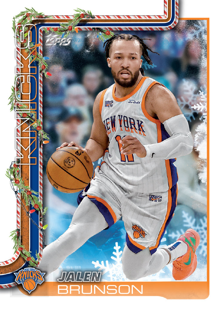 2025/26 Topps Holiday Basketball - Countdown Calendar - Sealed Case