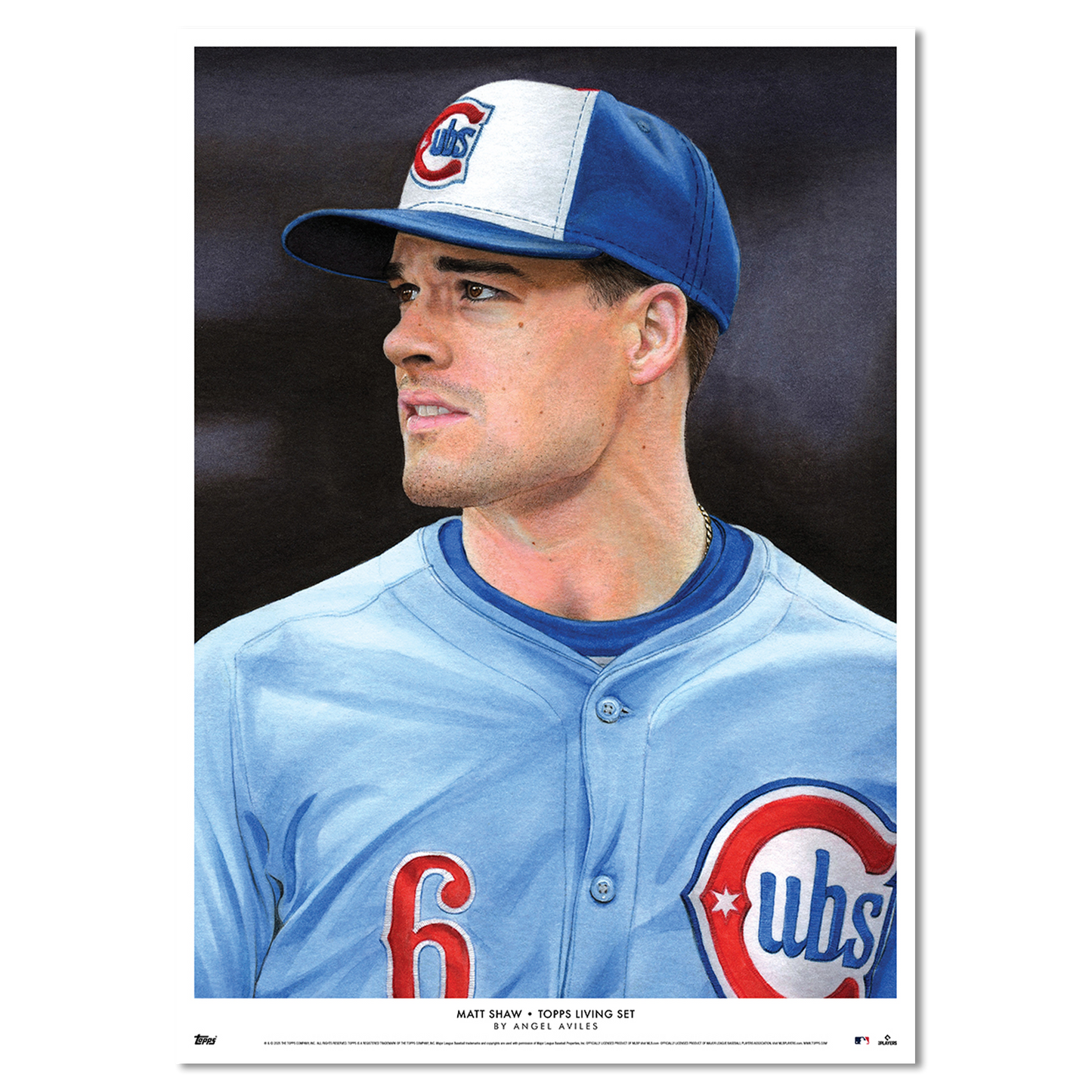 Topps Living Set Fine Art Print #847 - Matt Shaw