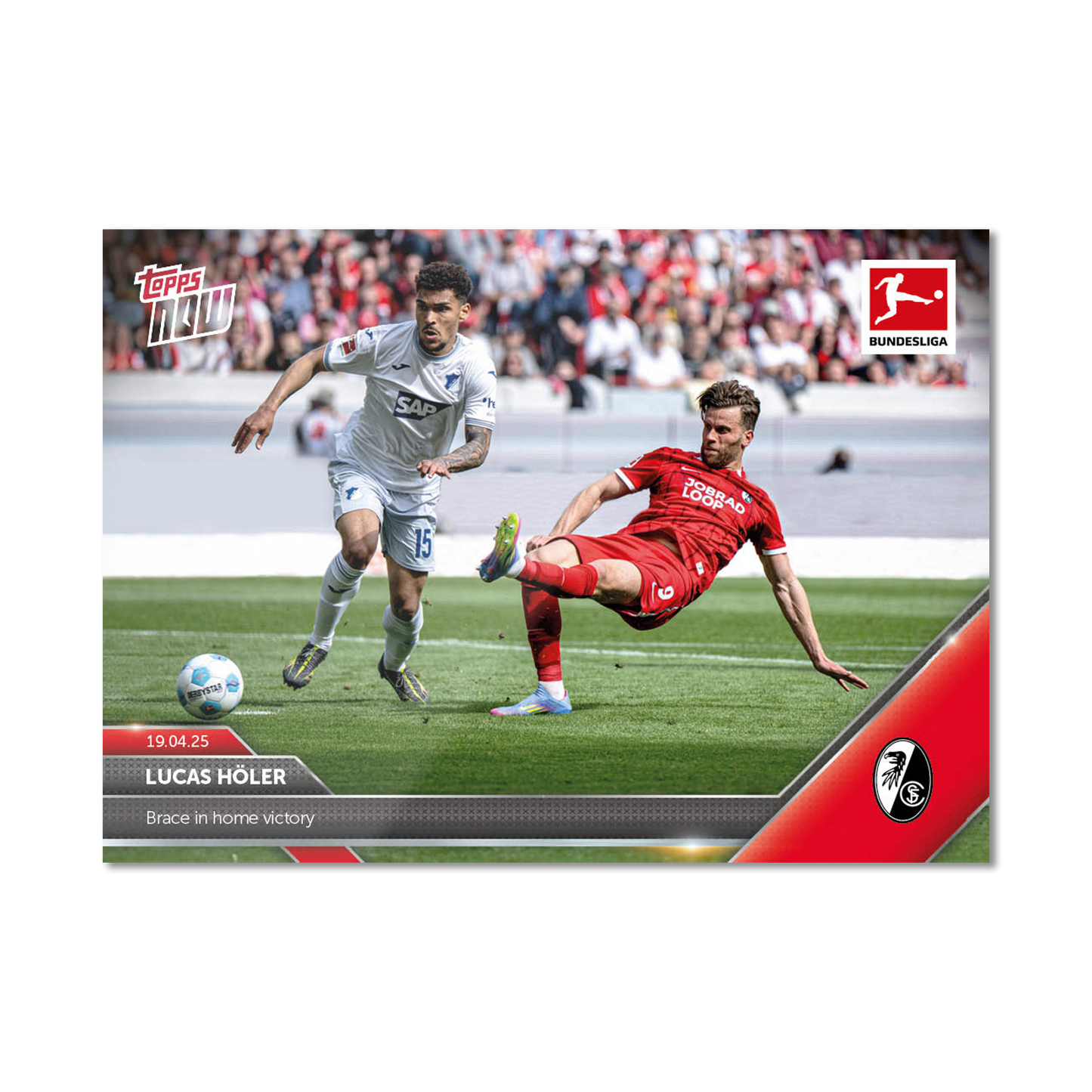 Lucas Höler - 2024-25 Bundesliga Topps NOW® Card 168 - PR: 139