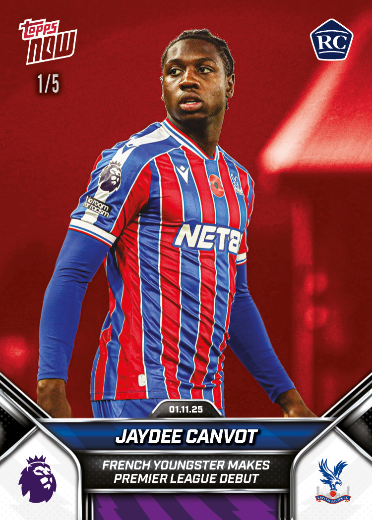 Jaydee Canvot - 2025-26 Premier League Topps NOW® - Card 49
