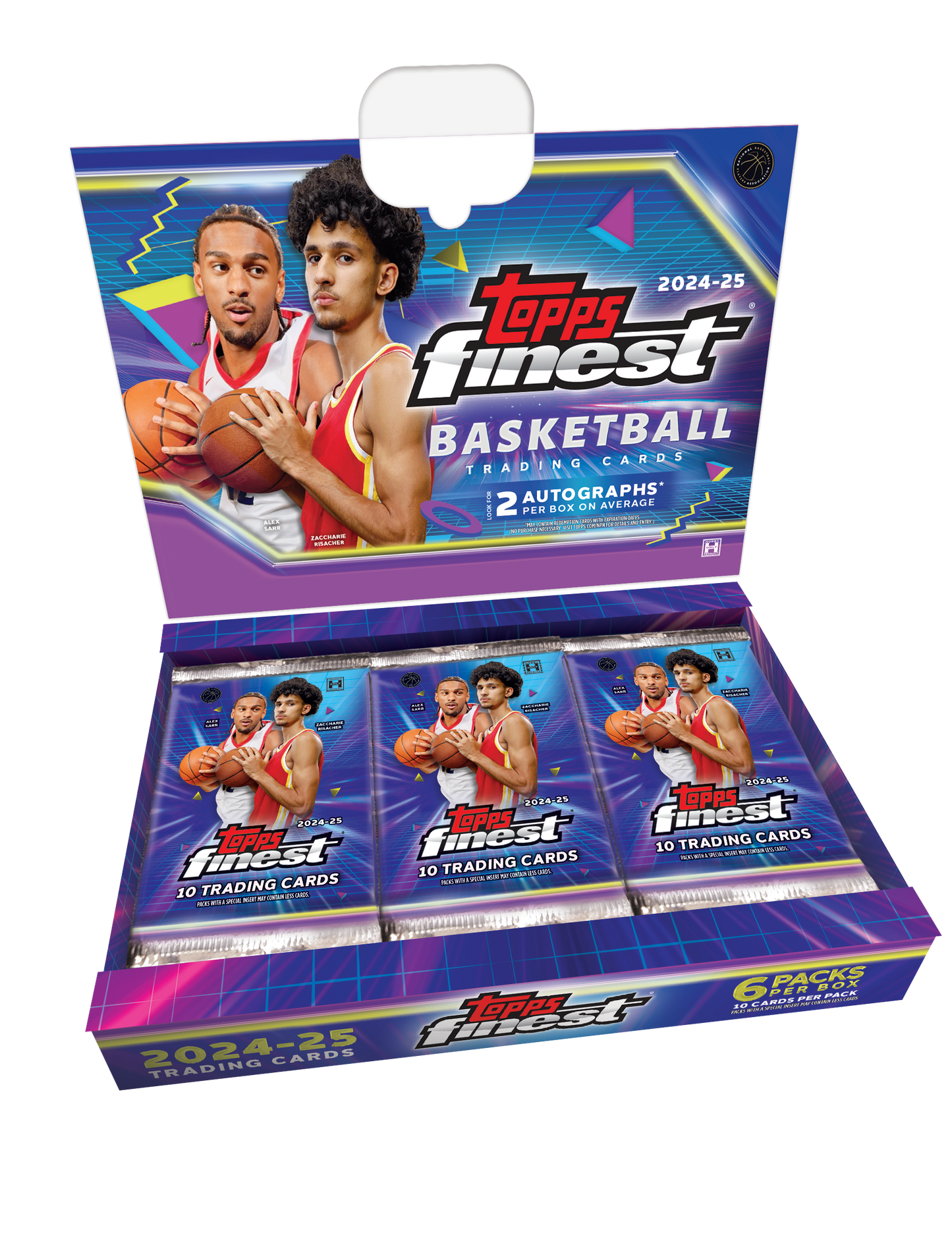 2024-25 Topps Finest Basketball - Hobby Box