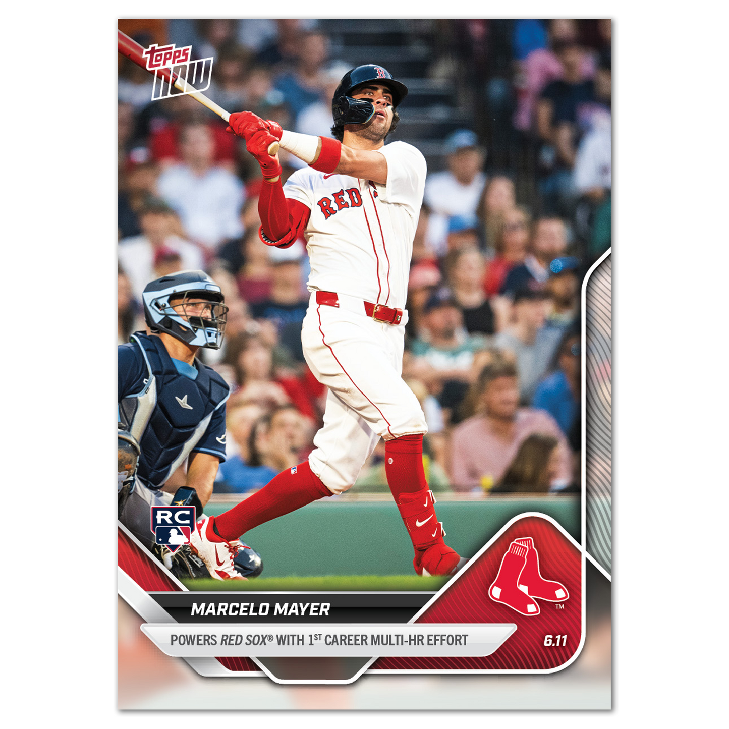 Marcelo Mayer - 2025 MLB Topps NOW® - Card 289 - PR: 1836