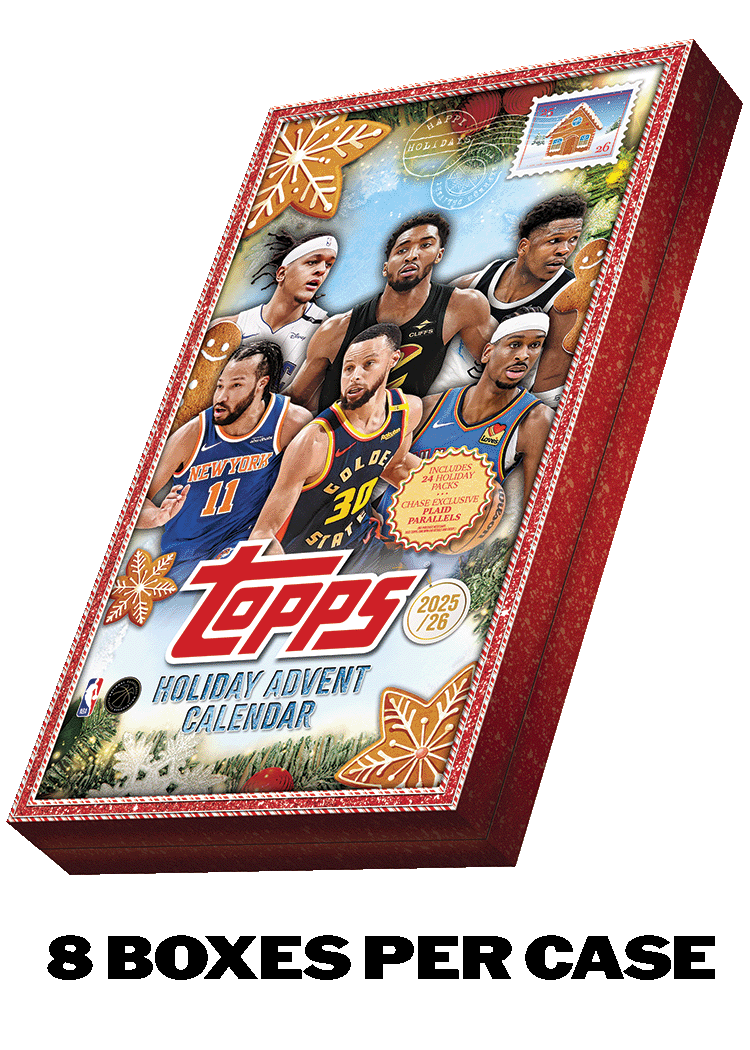 2025/26 Topps Holiday Basketball - Countdown Calendar - Sealed Case