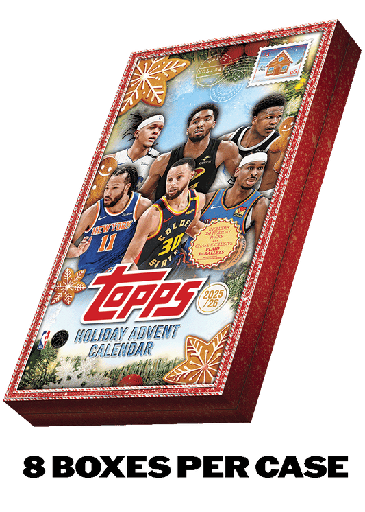2025/26 Topps Holiday Basketball - Countdown Calendar - Sealed Case