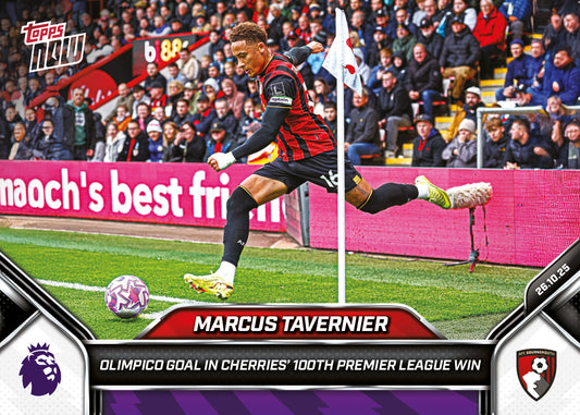 Marcus Tavernier - 2025-26 Premier League Topps NOW® - Card 44