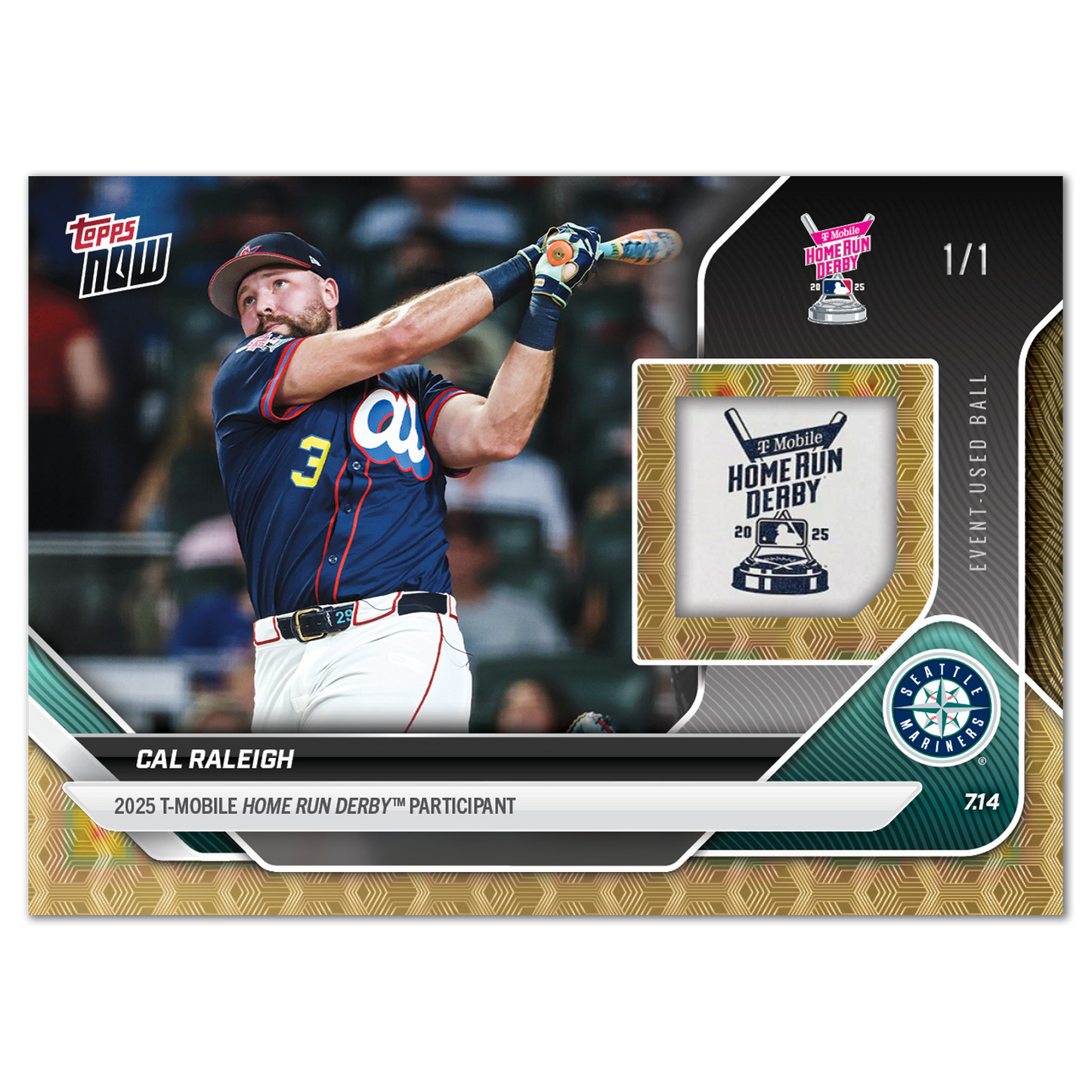 2025 Home Run Derby Set - MLB Topps NOW® - 9 Card Set - PR: 3816