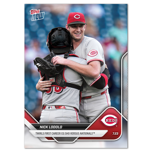 Nick Lodolo - 2025 MLB Topps NOW® - Card 455 - PR: 643