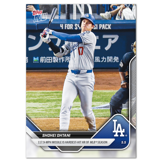 Shohei Ohtani - 2025 MLB Topps NOW® - Card 145 - PR: 5429