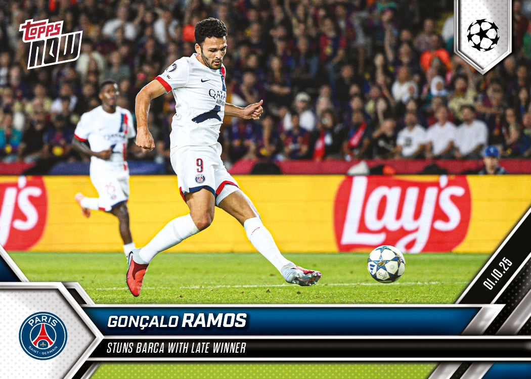 Gonçalo Ramos - 2025-26 UCL Topps NOW® - Card 29