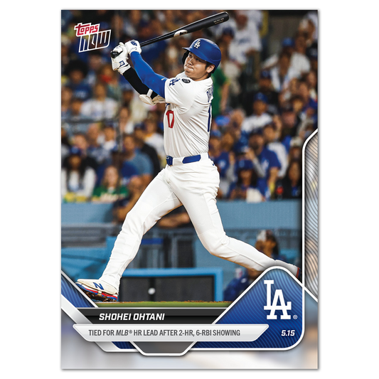 Shohei Ohtani - 2025 MLB Topps NOW® - Card 184 - PR: 6193