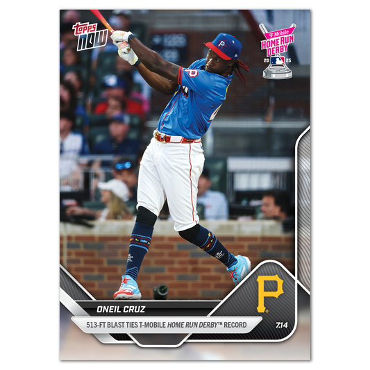 Oneil Cruz - 2025 MLB Topps NOW® - Card 426 - PR: 1350