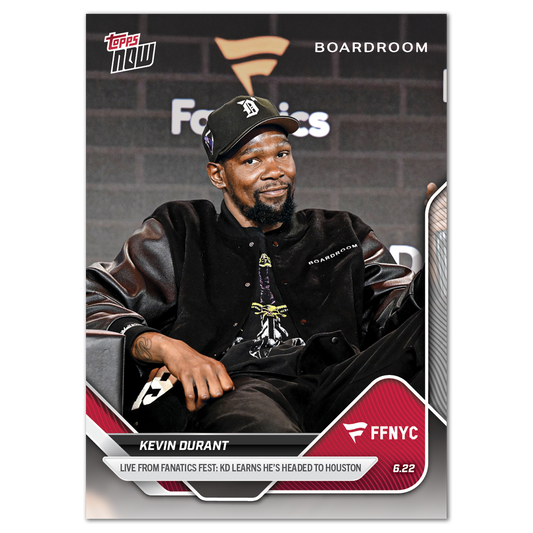 Kevin Durant - 2025 Topps NOW® Basketball - Card KDFF - LOOK FOR AUTO - PR: 3472