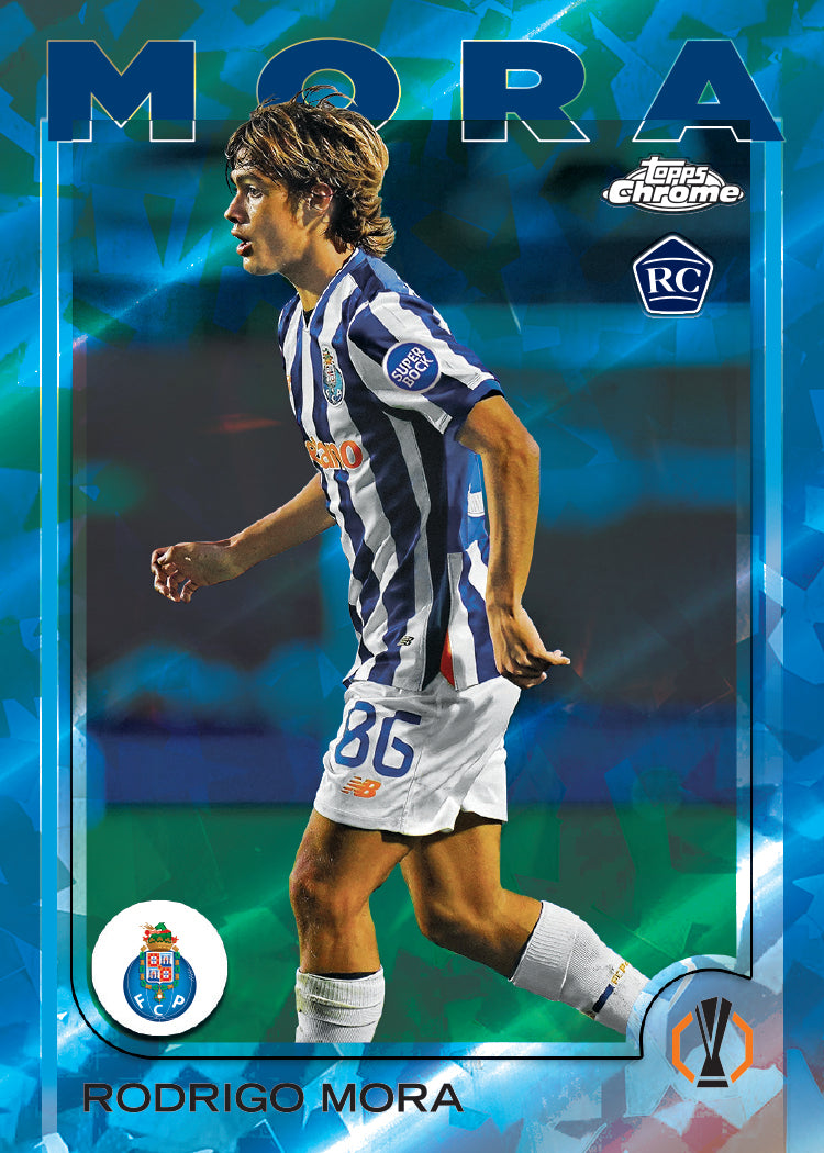 2024/25 Topps Chrome® Sapphire UEFA Club Competitions - Hobby Box - Sealed Case