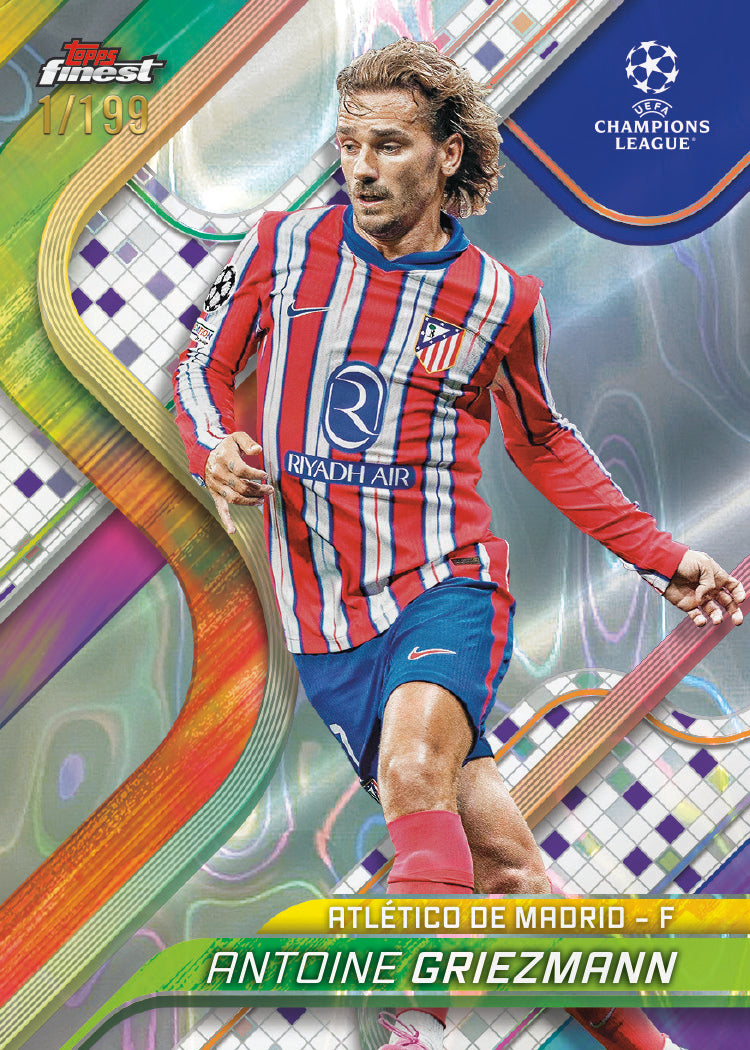 2024/25 Topps Finest UEFA Club Competitions - Hobby Box - Sealed Case