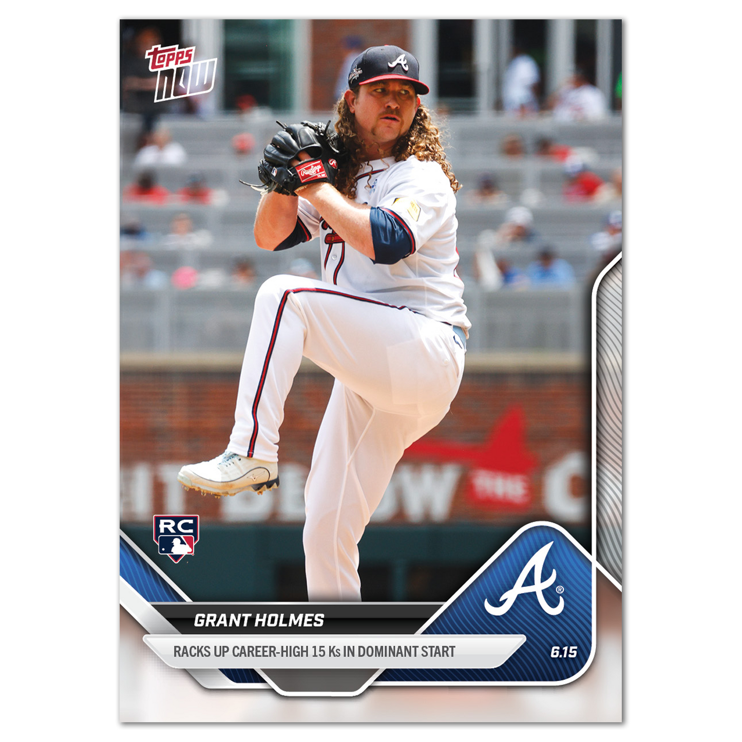 Grant Holmes - 2025 MLB Topps NOW® - Card 300 - PR: 762