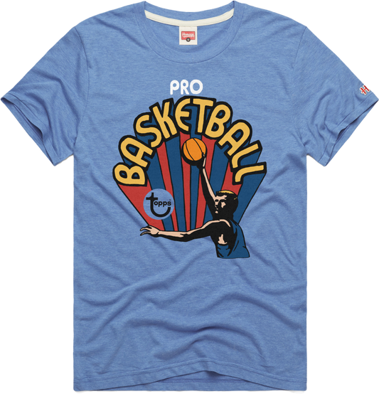 Topps Basketball Pro League Blue Tee