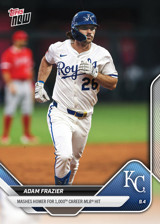 Adam Frazier - 2025 MLB Topps NOW® - Card 657 - PR: 437