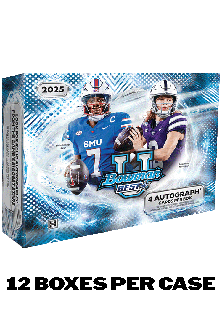 2025 Bowman University Best Football - Hobby Box - Sealed Case