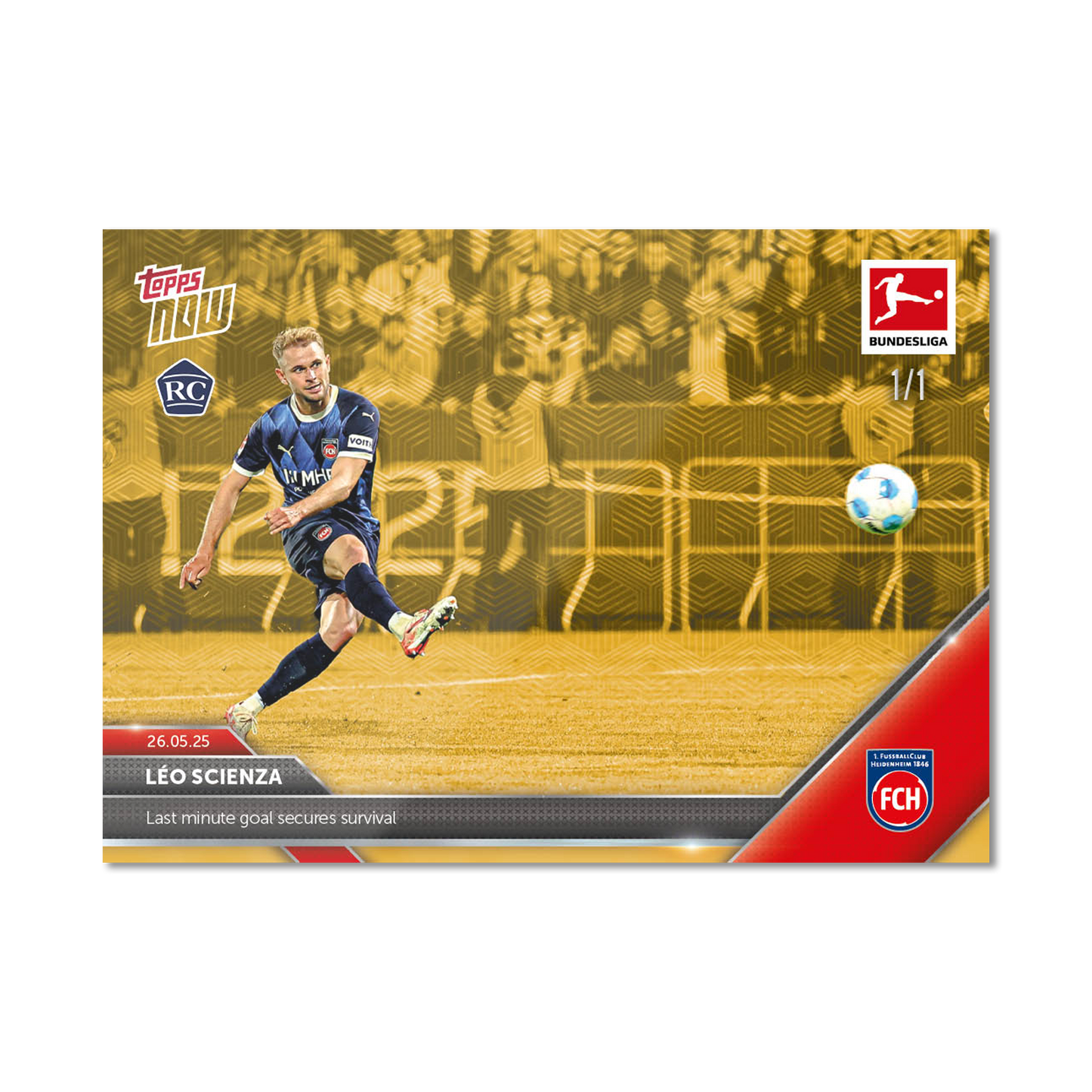 Léo Scienza - 2024-25 Bundesliga Topps NOW® - Card 195 - PR: 146