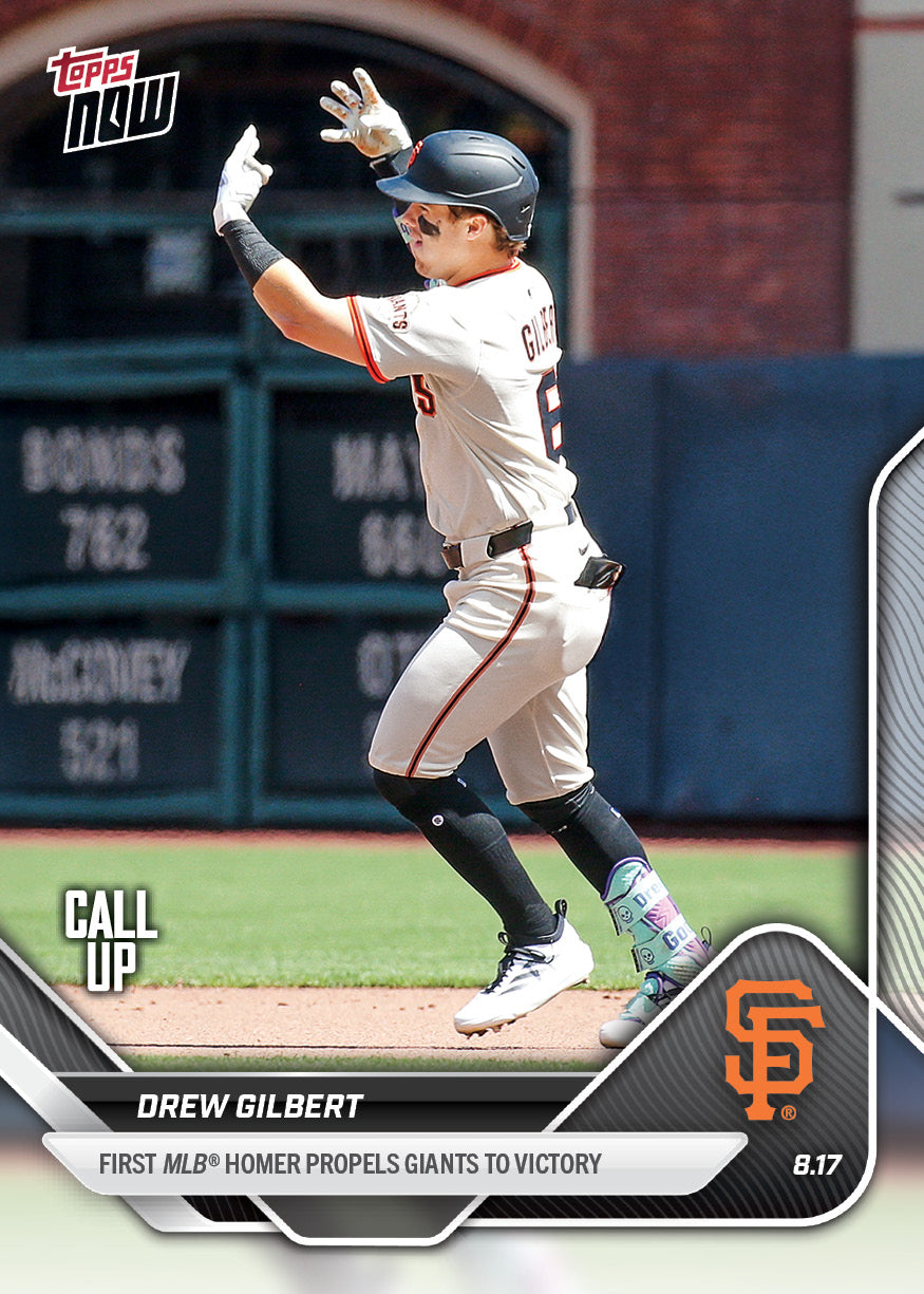 Drew Gilbert - 2025 MLB Topps NOW® - Card 567 - PR: 876