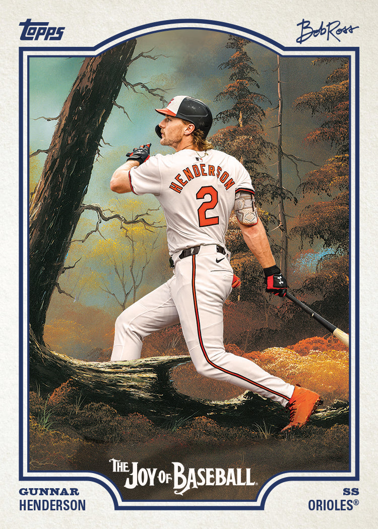 2025 Topps x Bob Ross: The Joy of Baseball - 5 Box Case