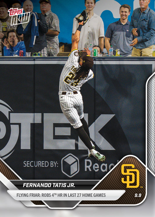 Fernando Tatis Jr. - 2025 MLB Topps NOW® - Card 684 - PR: 1480