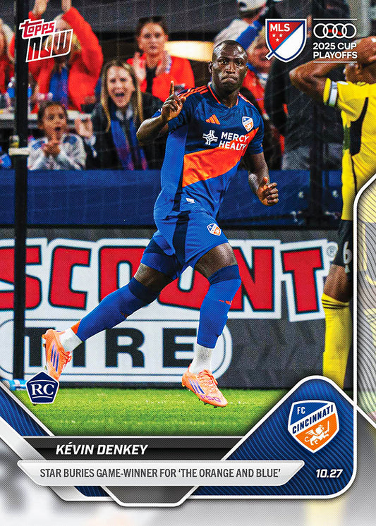 Kévin Denkey - 2025 MLS Topps NOW® - Card 123