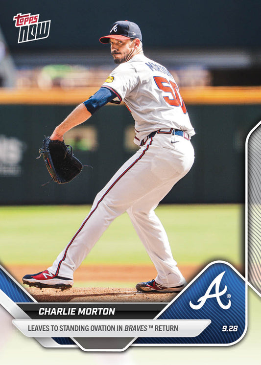 Charlie Morton - 2025 MLB Topps NOW® - Card 793 - PR: 630
