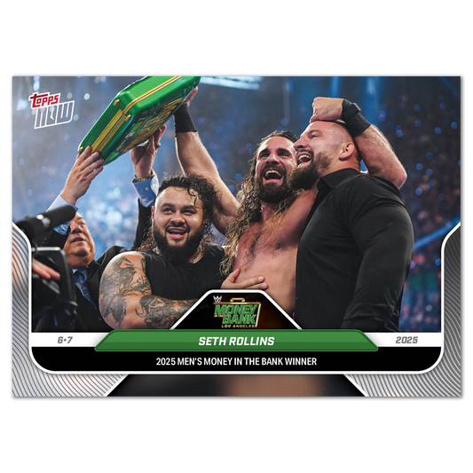 Seth Rollins - 2025 WWE Topps NOW® - Card 64 - PR: 1054