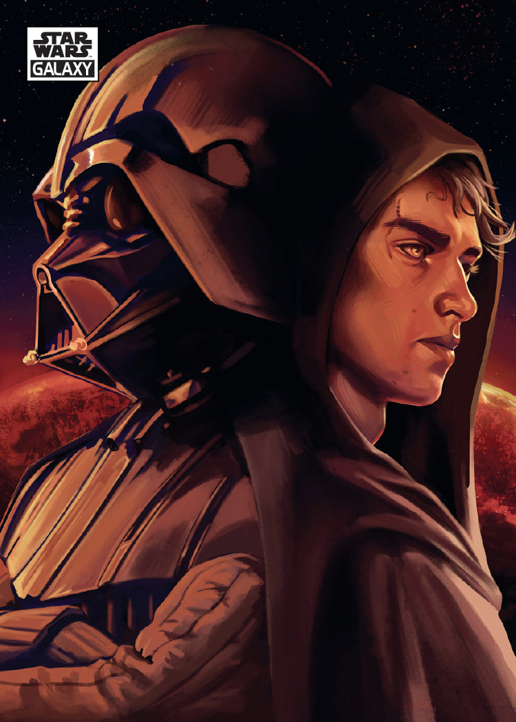 2025 Star Wars Chrome® Galaxy - Hobby Box - Sealed Case